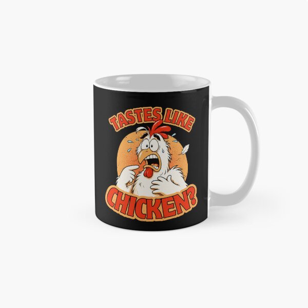 Item preview, Tastes Like Chicken? Funny Retro Cartoon Chicken designed and sold by KennyTheBartender.