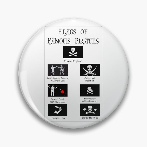 Item preview, Flags of Famous Pirates - Design designed and sold by Mterry1202.