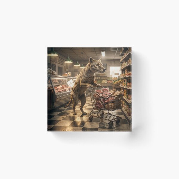 Item preview, Tasmanian Tiger Eschews the Produce Section designed and sold by Tridentulus.