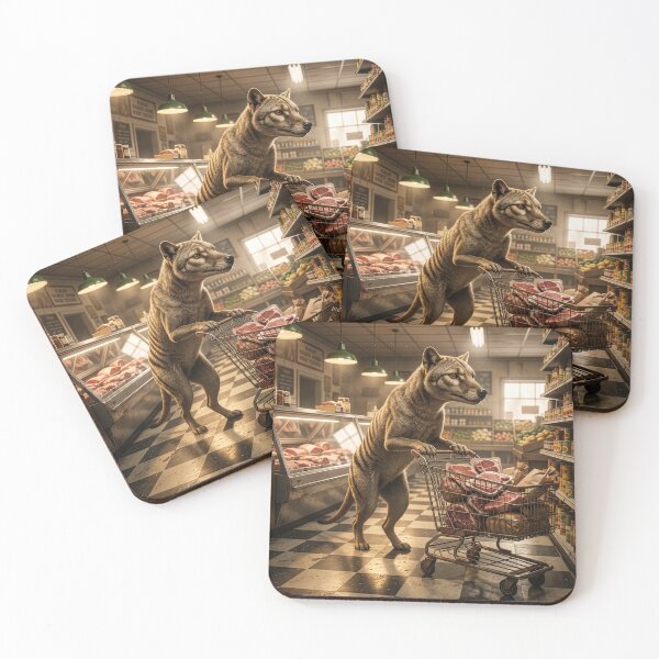 Item preview, Tasmanian Tiger Eschews the Produce Section designed and sold by Tridentulus.