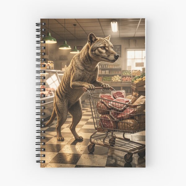 Item preview, Tasmanian Tiger Eschews the Produce Section designed and sold by Tridentulus.