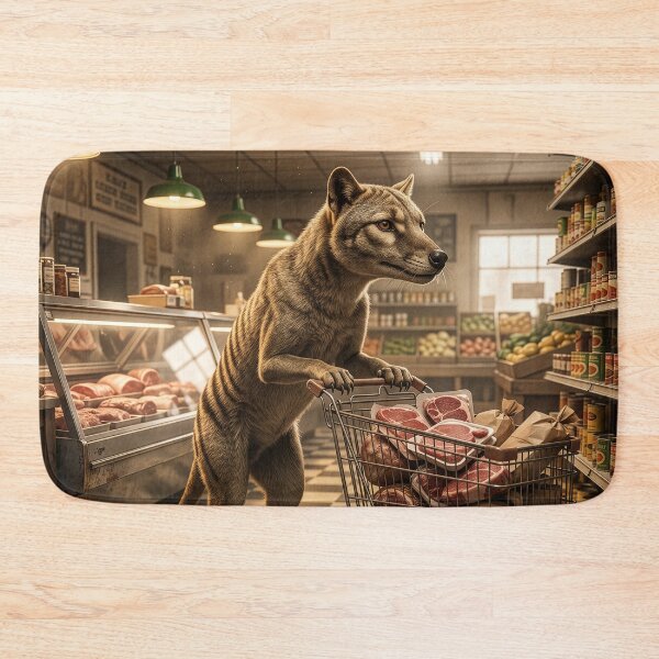 Item preview, Tasmanian Tiger Eschews the Produce Section designed and sold by Tridentulus.