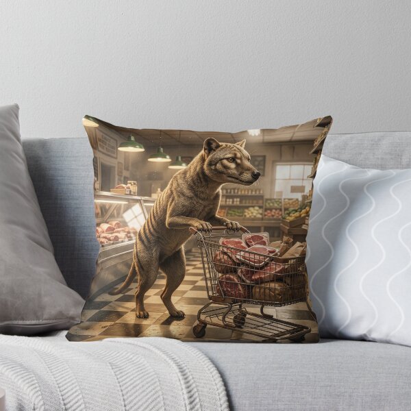 Item preview, Tasmanian Tiger Eschews the Produce Section designed and sold by Tridentulus.