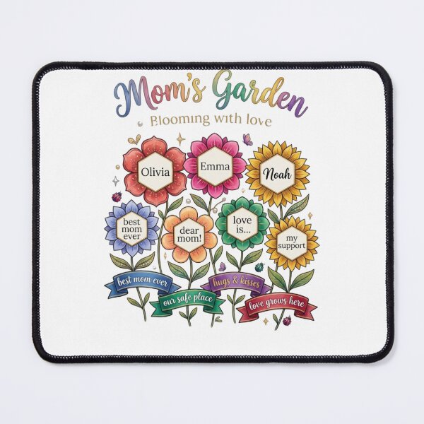 Item preview, Mom's Garden Blooming With Love Hexagon Floral designed and sold by happyshirt27.