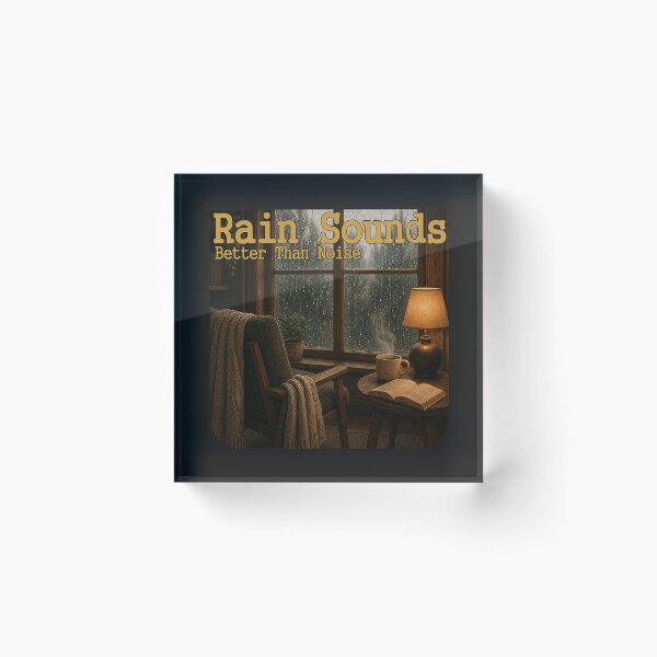 Item preview, Rain Sounds designed and sold by QuietNovaShop.
