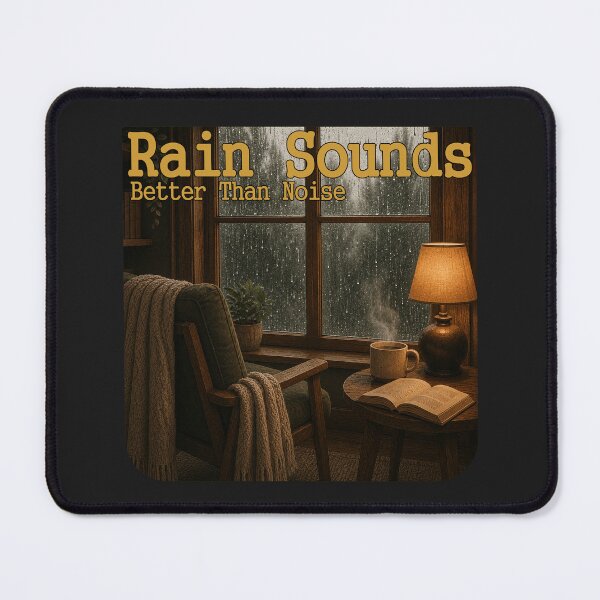 Item preview, Rain Sounds designed and sold by QuietNovaShop.