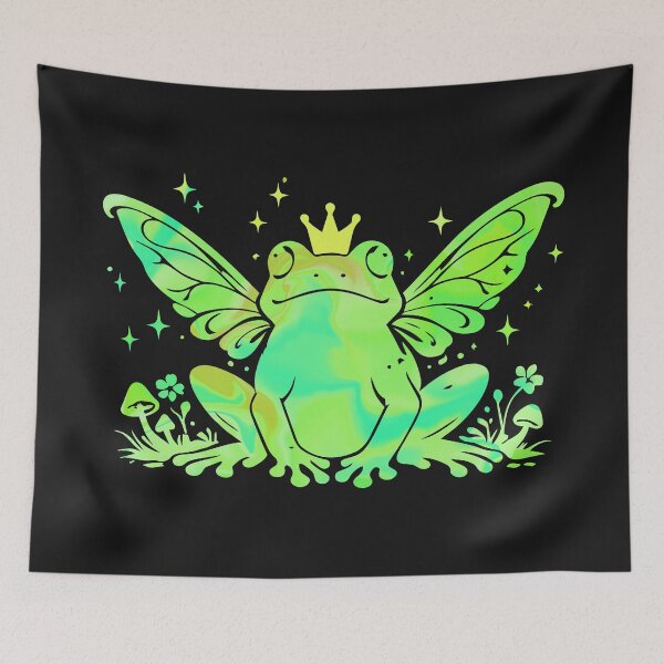 Item preview, Fairy Frog Prince Cottagecore Fantasy designed and sold by depictgore.