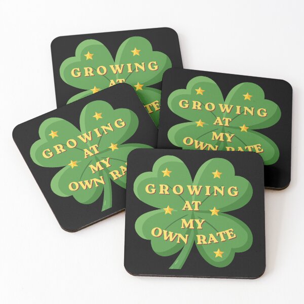 Item preview, Growing At My Own Rate. Gift For People Who Value Calm Confidence designed and sold by zebek-design.