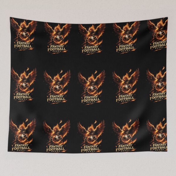 Item preview,  Fantasy Football Phoenix Fire Soccer Graphic designed and sold by LegendCourt.