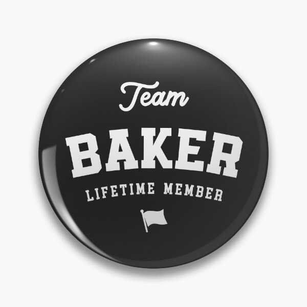 Item preview, Team Baker Lifetime Member Funny Name Baker designed and sold by cidolopez.