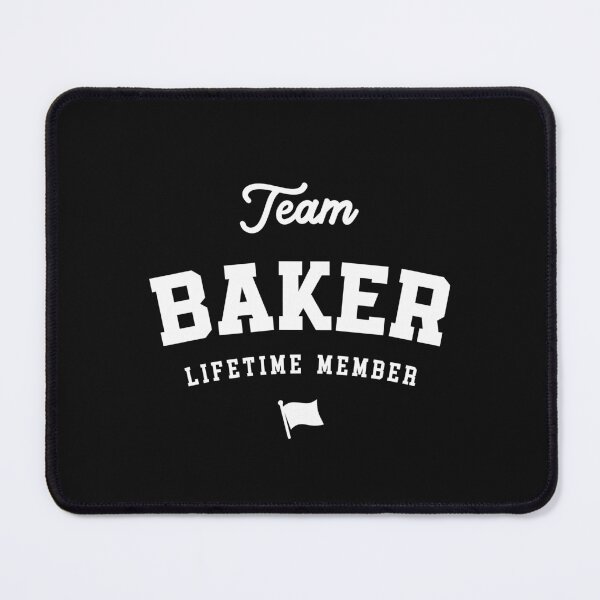 Item preview, Team Baker Lifetime Member Funny Name Baker designed and sold by cidolopez.