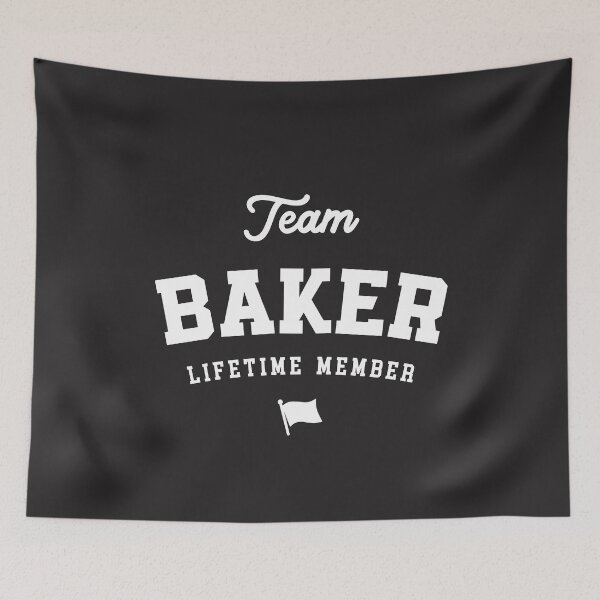Item preview, Team Baker Lifetime Member Funny Name Baker designed and sold by cidolopez.