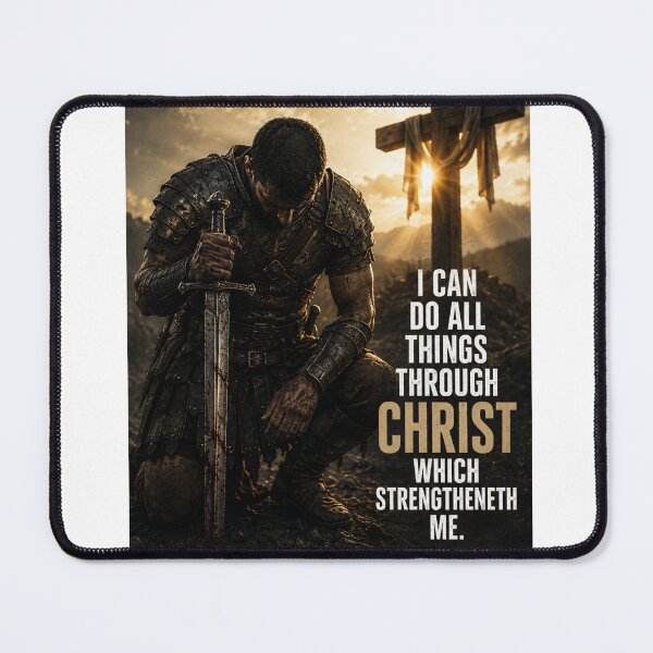 Item preview, Philippians 4:13 Bible Verse Christian Faith Inspirational Scripture Design | I Can Do All Things Through Christ designed and sold by Paltooproducts.
