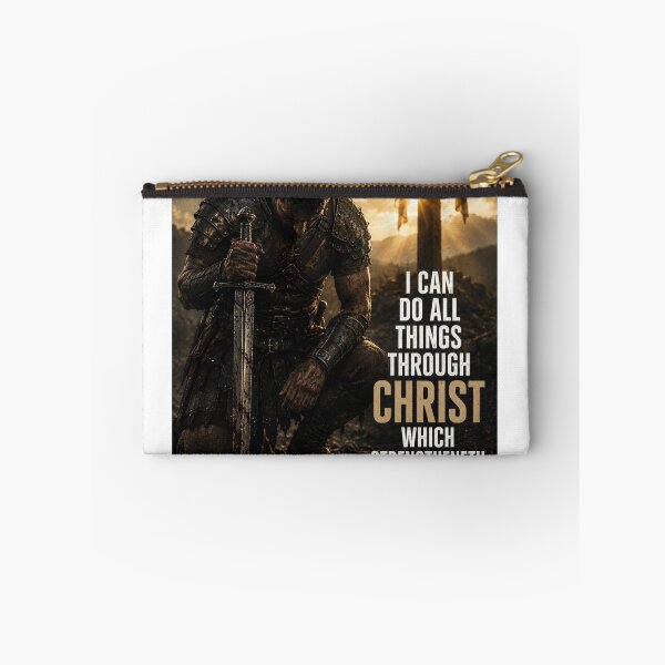 Item preview, Philippians 4:13 Bible Verse Christian Faith Inspirational Scripture Design | I Can Do All Things Through Christ designed and sold by Paltooproducts.