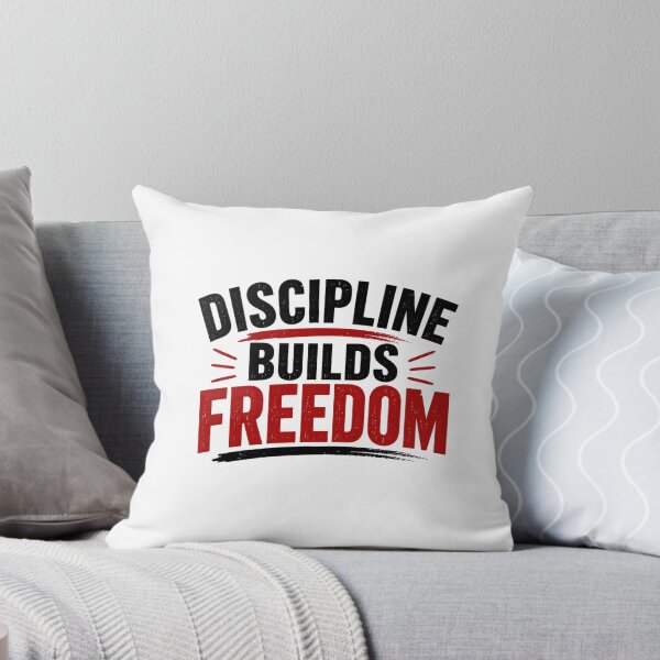 Item preview, DISCIPLINE BUILDS FREEDOM designed and sold by DailyQuestPrint.