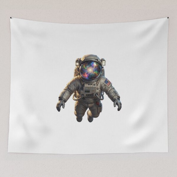 Item preview, Cosmic Astronaut – Galaxy Visor Art designed and sold by VladisWorld.