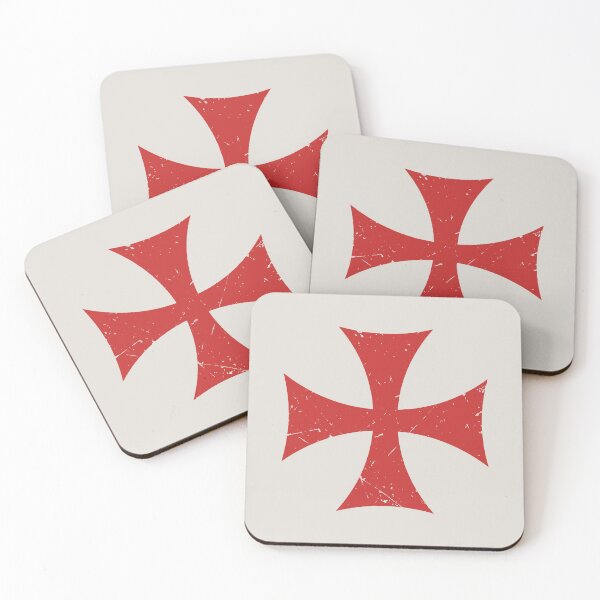 Item preview, Crusader Templar Cross Pattée Red designed and sold by Lidra Zehcnas.