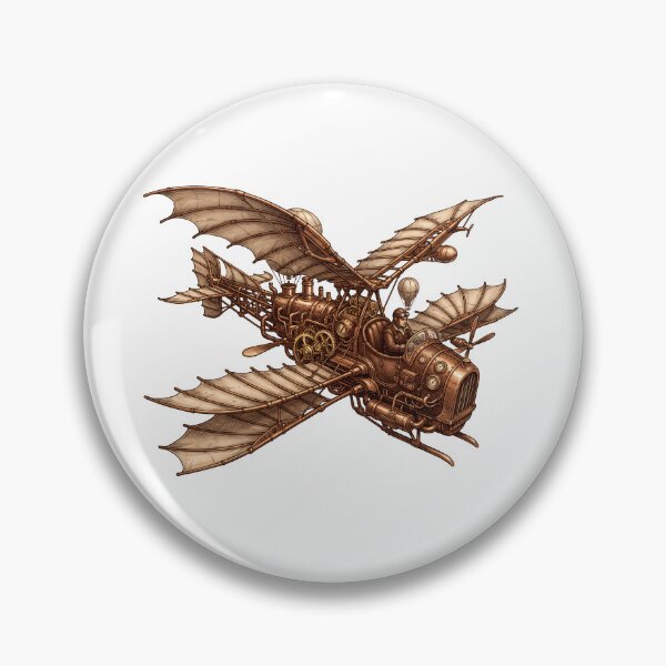 Item preview, Steampunk Flying Machine designed and sold by Design-Illusi0n.