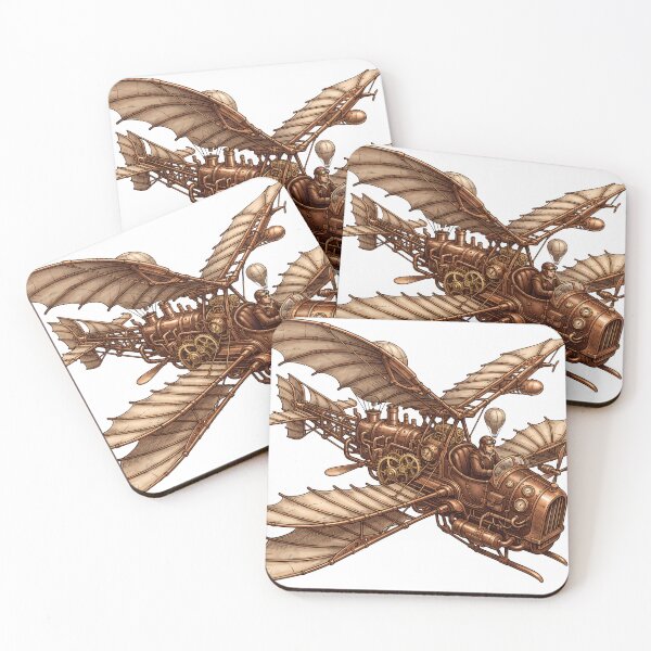 Item preview, Steampunk Flying Machine designed and sold by Design-Illusi0n.