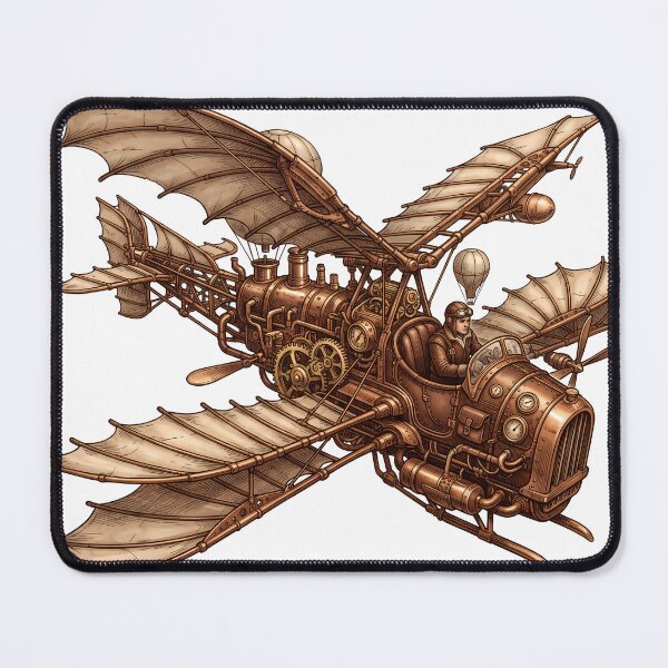 Item preview, Steampunk Flying Machine designed and sold by Design-Illusi0n.