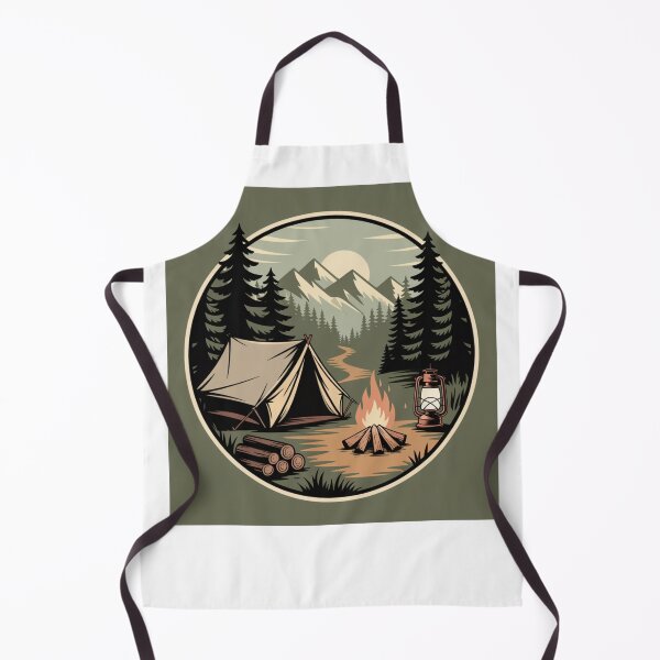Item preview, Vintage Wilderness Campfire Escape designed and sold by DariaOltes.