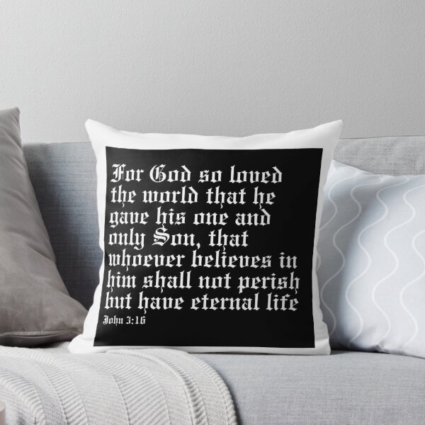 Item preview, John 3:16 sticker designed and sold by SavedByGracedesign.