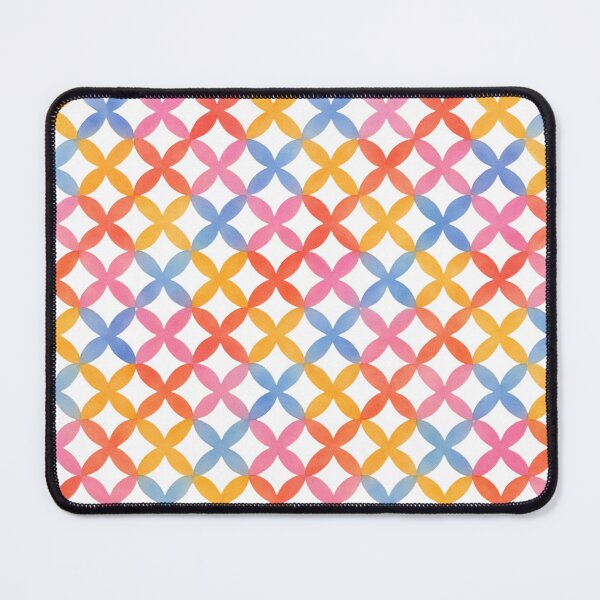 Item preview, Geometric water-colored pattern - red, orange, purple, blue designed and sold by AndysTeeShop.