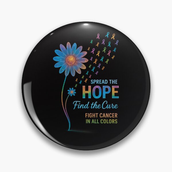 Item preview, fight cancer in all colors, Cancer Awareness, Cancer Warrior designed and sold by BlueDiamond-19.