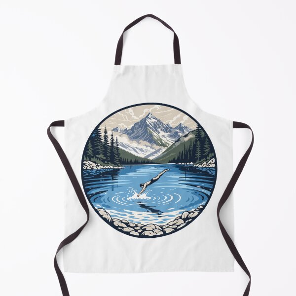 Item preview, Alpine Lake Cliff Diving Adventure designed and sold by DariaOltes.