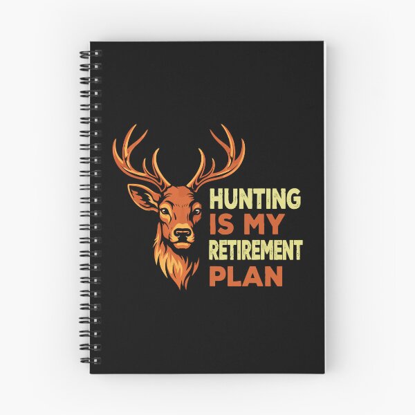 Item preview, Hunting Is My Retirement Plan - Deer Buck Hunter Art designed and sold by BendyBeasts.