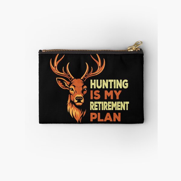 Item preview, Hunting Is My Retirement Plan - Deer Buck Hunter Art designed and sold by BendyBeasts.