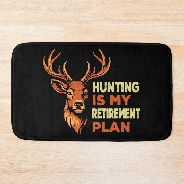 Item preview, Hunting Is My Retirement Plan - Deer Buck Hunter Art designed and sold by BendyBeasts.