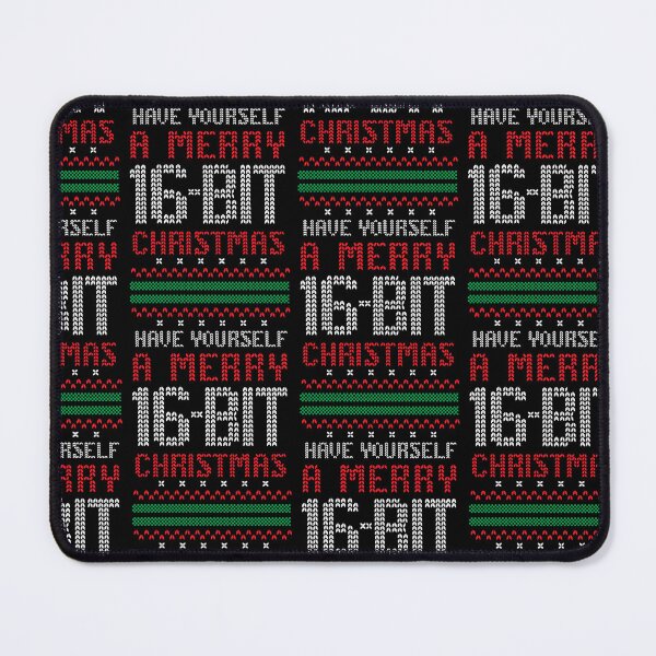 Item preview, Have Yourself a 16-bit retro gaming Merry Christmas knitted sweater design designed and sold by Jdawnink.