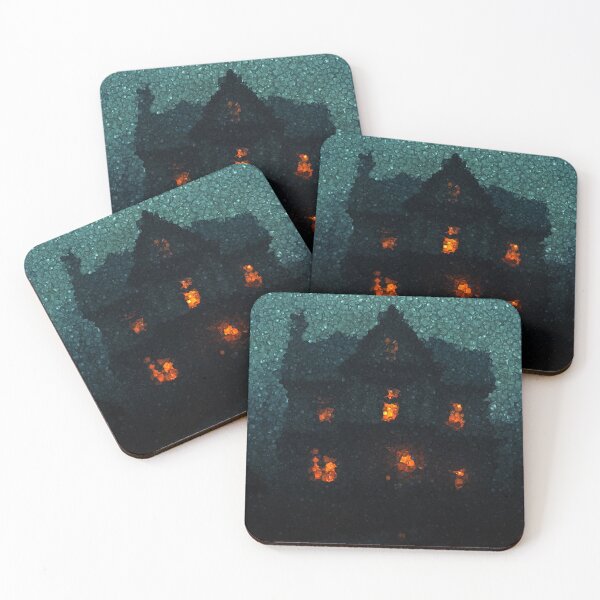 Item preview, Mosaic Haunted House Glow designed and sold by PygmyTitan Photo.