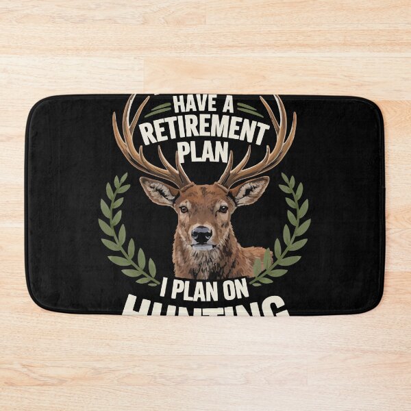 Item preview, Hunting Is My Retirement Plan - Deer Buck Hunter Art designed and sold by BendyBeasts.
