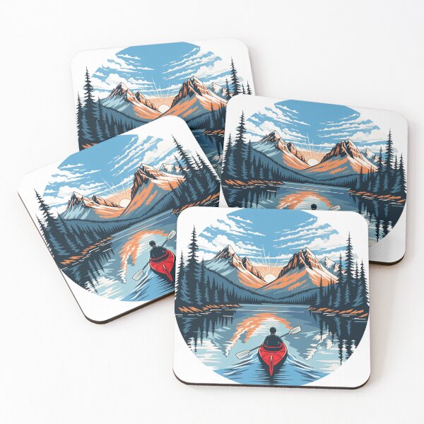 Item preview, Mountain Lake Kayaking Adventure designed and sold by DariaOltes.