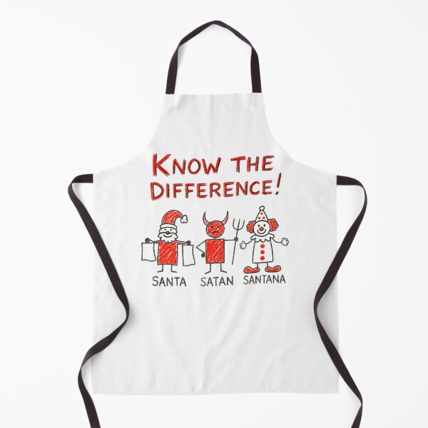 Item preview, Santa Satan Santana Know the Difference designed and sold by Victor Shadehorn.