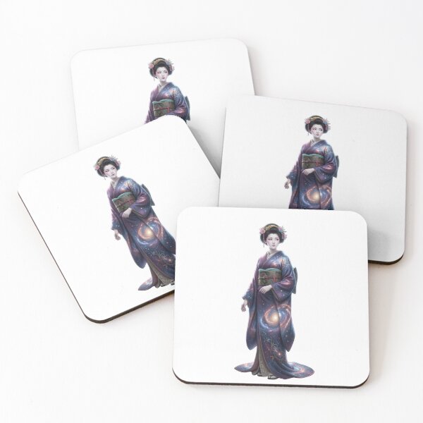 Item preview, Cosmic Kimono – Galactic Geisha Art designed and sold by VladisWorld.