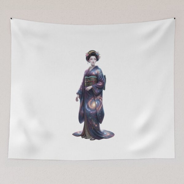 Item preview, Cosmic Kimono – Galactic Geisha Art designed and sold by VladisWorld.