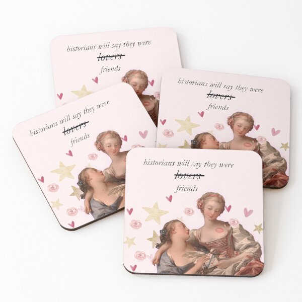 Item preview, historians will say they were friends  designed and sold by Sarah Haggerty's Creations.