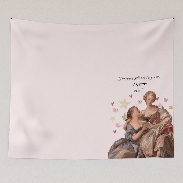 Item preview, historians will say they were friends  designed and sold by Sarah Haggerty's Creations.
