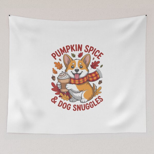Item preview, PUMPKIN SPICE and DOG SNUGGLES designed and sold by jkrphoto.