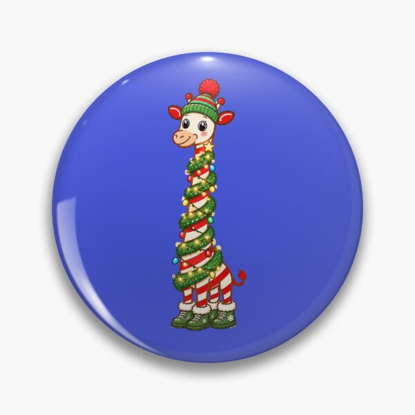 Item preview, Candy cane giraffe designed and sold by BritishDelights.