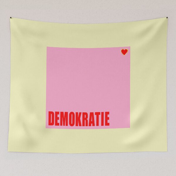 Item preview, Democracy Heart designed and sold by minimalartstory.