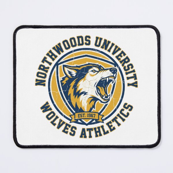 Item preview, Northwoods University Wolves Athletics Vintage College Logo designed and sold by AestheticTrd.