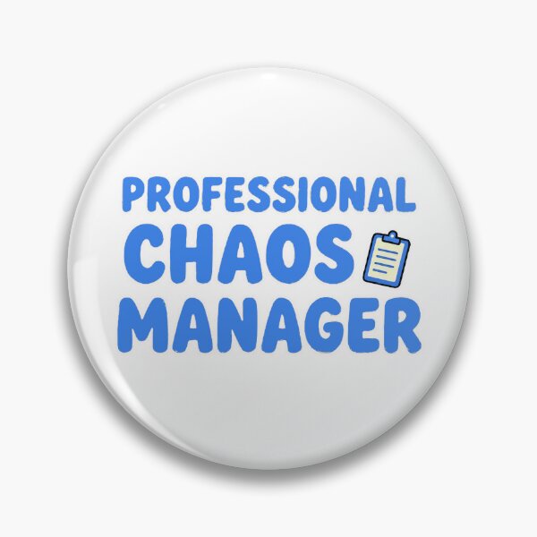 Item preview, Professional Chaos Manager | Funny Office Design designed and sold by WonderWaresGifts.