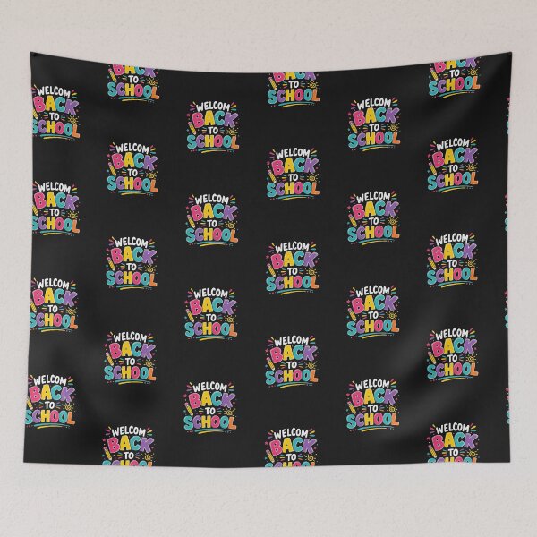 Item preview, Welcome Back to School Colorful Teacher Student School Shirt designed and sold by AchraffPrint.