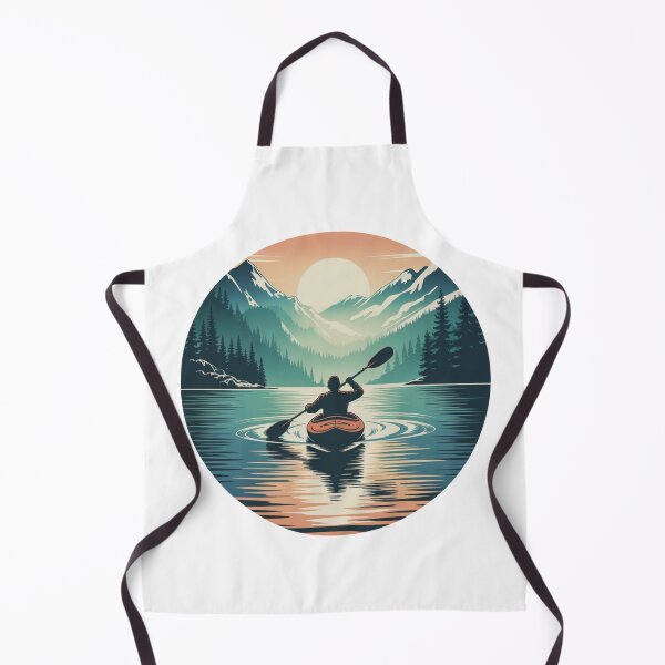 Item preview, Sunset Kayaking Mountain Escape designed and sold by DariaOltes.