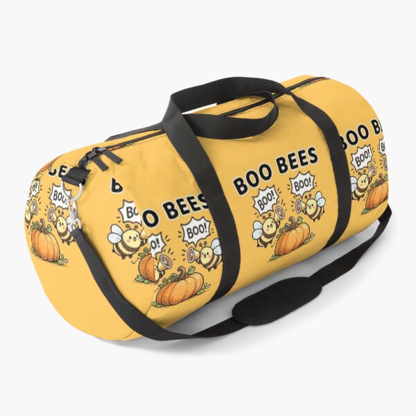 Item preview, Boo bees, two kawaii funny bees shouting through megaphones designed and sold by BritishDelights.