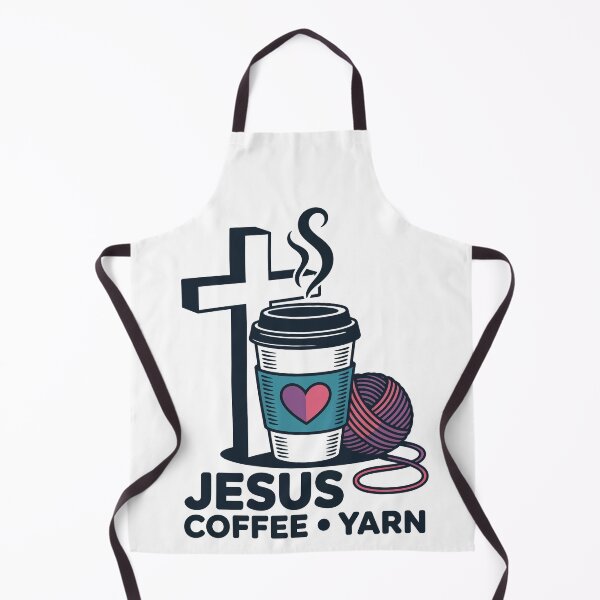 Item preview, jesus coffee yarn designed and sold by jkrphoto.